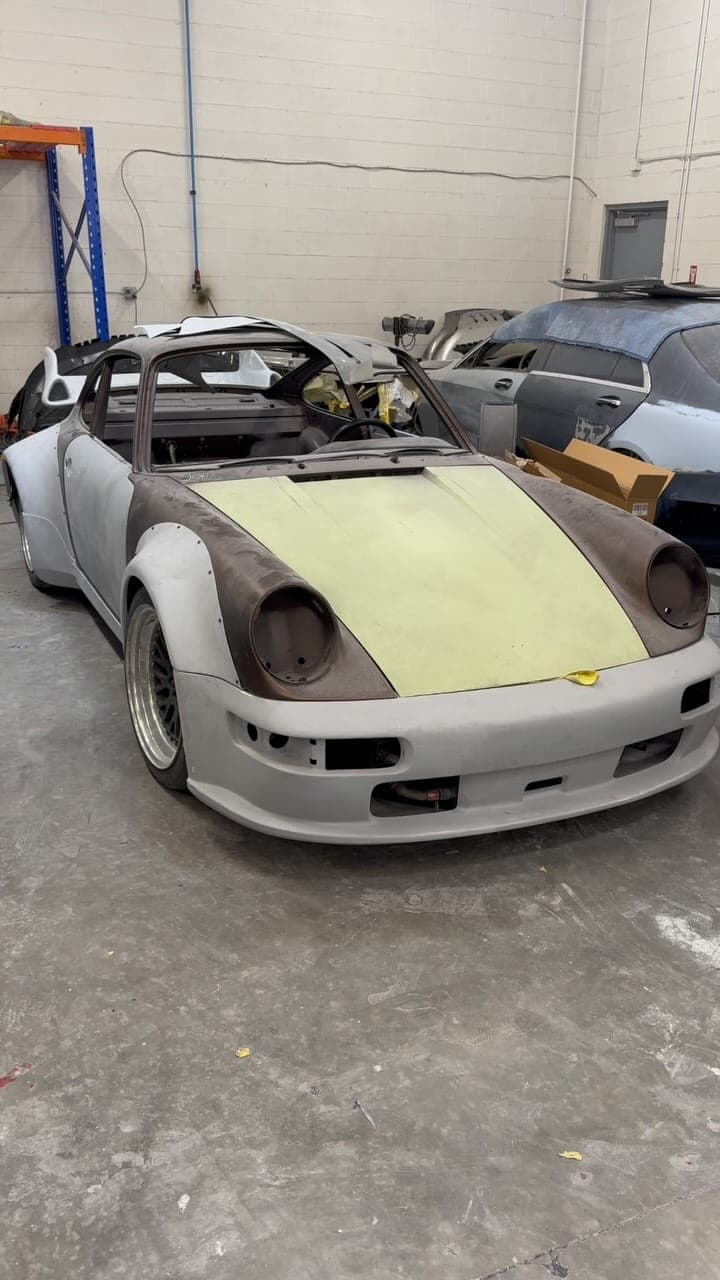 Widebody Installation at AT Customs Las Vegas