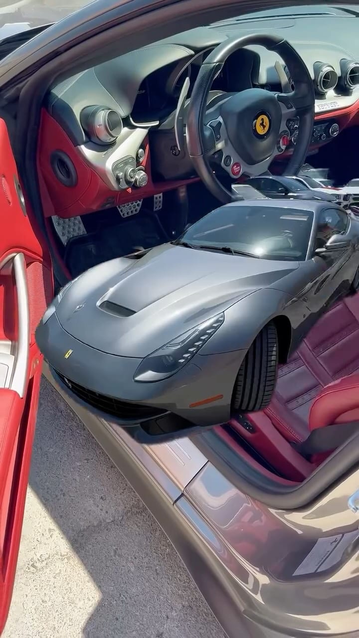 Ferrari F12 in the AT Customs bay